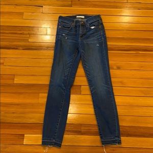 Madewell skinny jeans